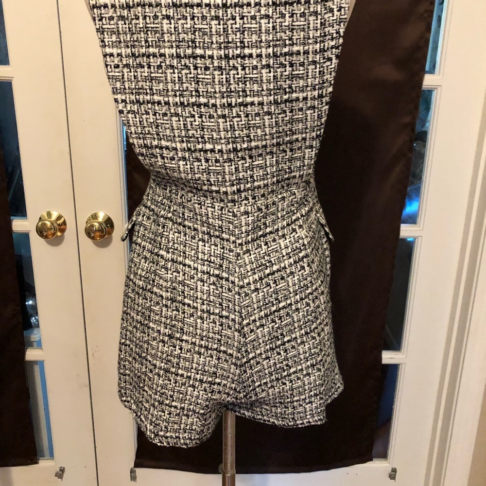 Zara tweed romper